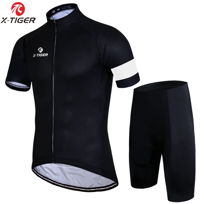 X-Tiger дышащая профессиональная велосипедная Одежда наборы для велоспорта Одежда для горного велосипеда Велоспорт Джерси костюм велосипедиста MTB спортивная одежда - Цвет: Normal Cycling Set