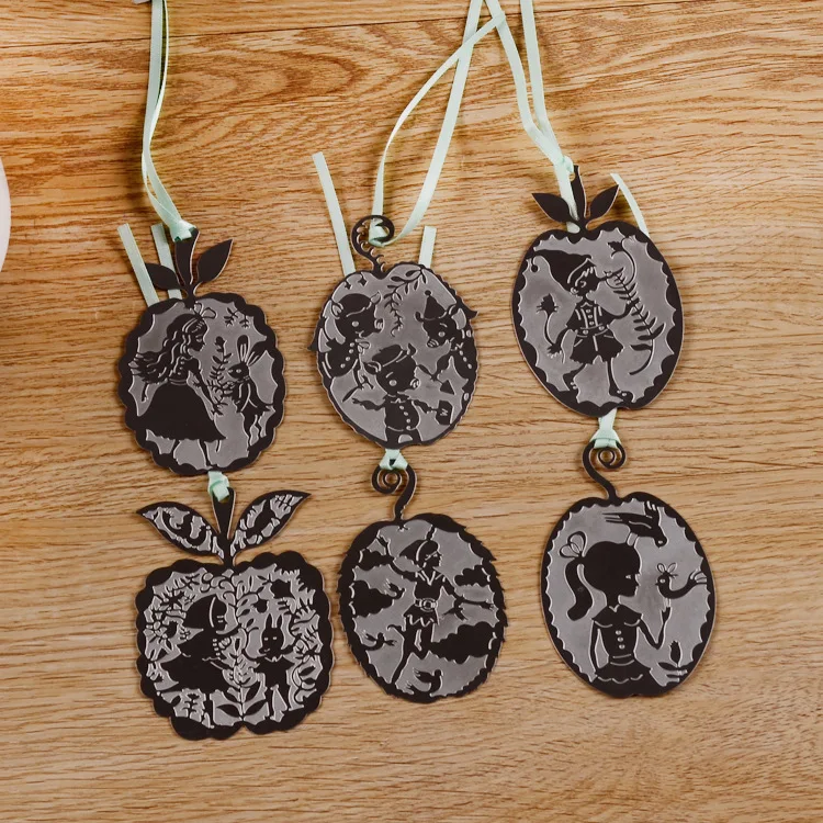 6 шт./партия, винтажные закладки для книг, металлические закладки для книги, держатель для страниц, Милая Сказка, мировой маркер для книг, papelaria, офис