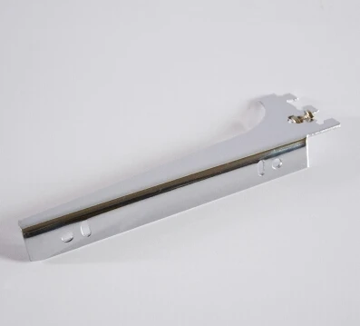 30cm AA shelf rails mounting Stainless steel support Slot Plate glass wooden board partition Bracket holder shelf accessories photo