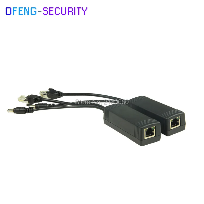 

POE Splitter 10/100/1000M PoE Splitter Cable 13W High Quality, PoE Input Voltage: 44-57V, IEEE802.3af