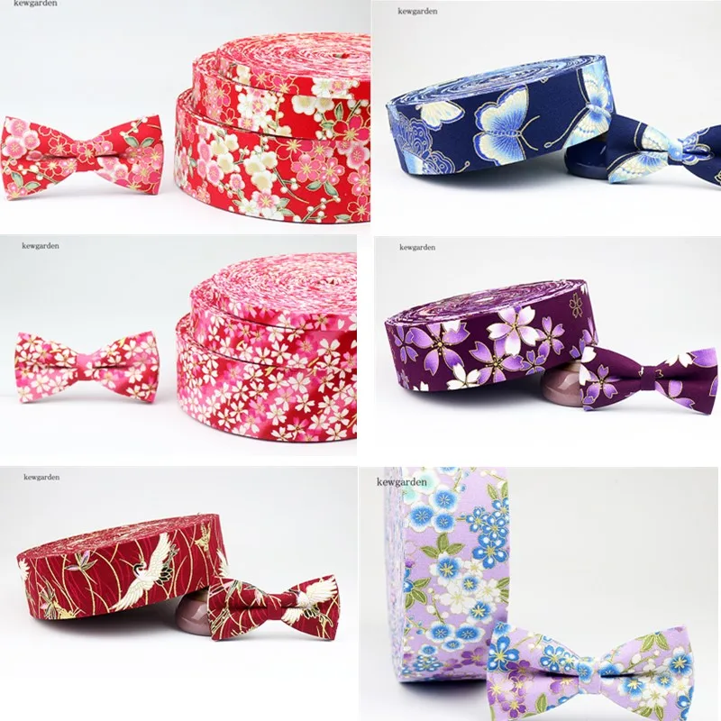 

Kewgarden 50 mm 5cm Flowers Layering Cloth Ribbons Handmade Tape DIY Bowknot Accessories Satin Riband 3m/lot