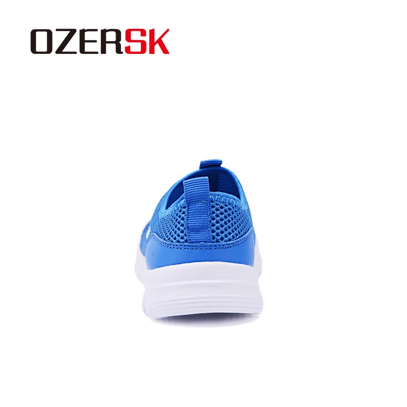 OZERSK العلامة التجارية تنفس الرجال احذية الجري الرجال الركض شبكة الصيف شبكة حذاء رياضة عارضة الانزلاق على الصنادل أحذية شحن مجاني