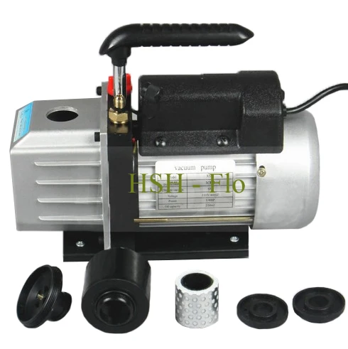 Single Stage 3CFM 1/4 HP Rotary Vane Laboratory Vacuum Air Pump 110V 5Pa | Обустройство дома