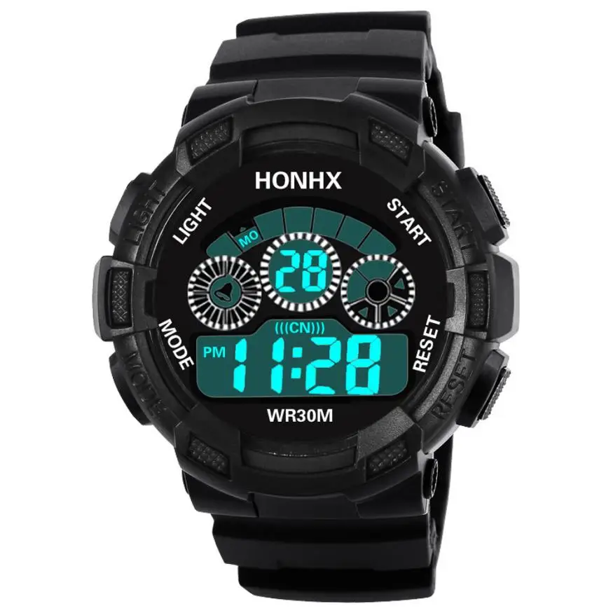 

Luxury Brand Mens Sports Watches Dive 50m Digital LED Military Watch Men Fashion Casual Electronics Wristwatches Hot Clock 0011