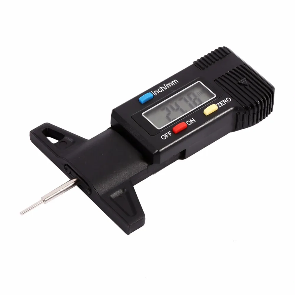 

Car Digital Tyre Tire Tread Depth Tester Gauge 0-25.4mm Meter Measurer Tool Caliper LCD Display tpms tire monitoring system