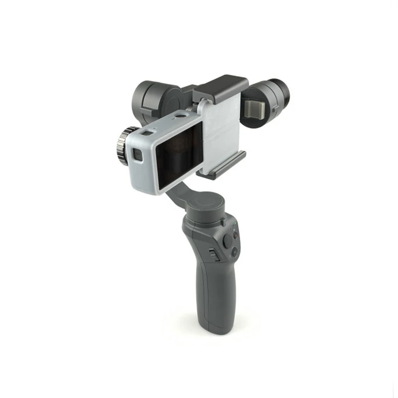 3D Печатный переключатель Монтажная пластина адаптер для DJI OSMO Action camera Frame для Zhiyun Smooth 4/Feiyu Vimble 2/DJI OSMO Mobile 2