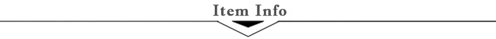 item info