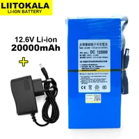 li ion polymer LiitoKala Universal 12V / 11.1V Li-ion battery capacity 20000mAh 15000mAh 9800mAh, 12.6V Polymer lithium-ion  batteries (1)
