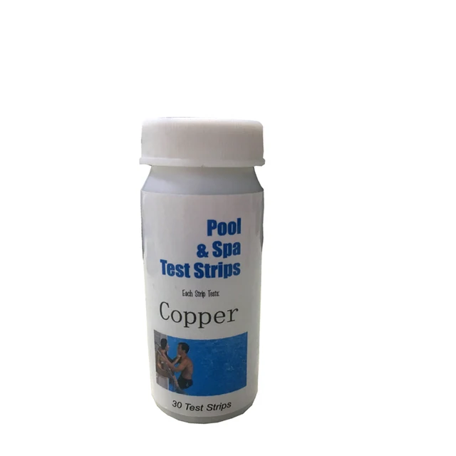 2 Pack Copper Test Kits With 30 Strips/bottle for Ionizer System Pool Purifier 4
