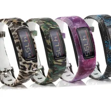 JM2GJHS) 4 шт./лот Sku-08 фитнес-браслет Сменные браслеты с металлические застежки для Garmin Vivofit 2(без трекера