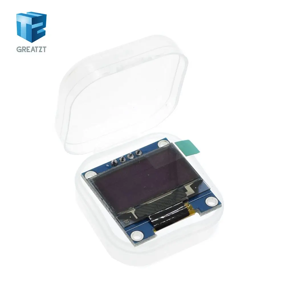 Модуль органического светодиода 0 96x0 96 белый и синий цвета 1 шт.|oled display module|display