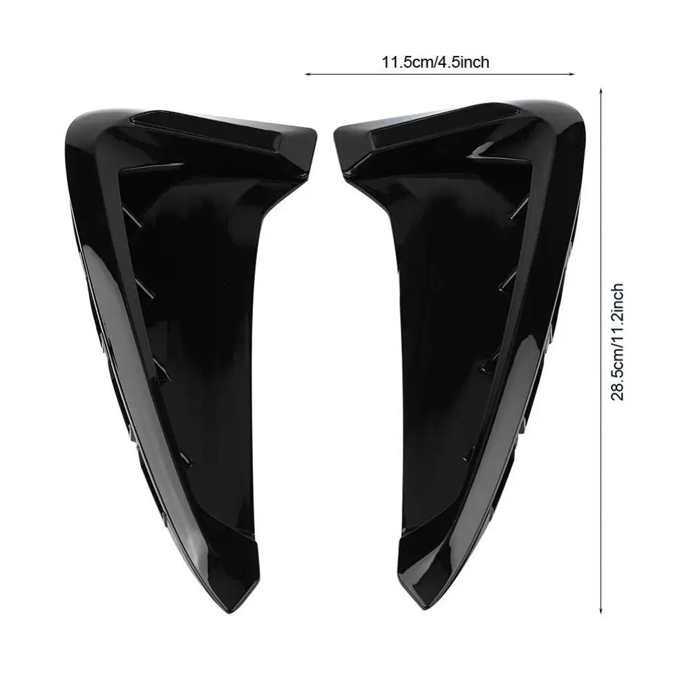Автомобильный Стайлинг ABS переднее крыло боковое вентиляционное отверстие Крышка Накладка для BMW X серии X5 F15 X6 F16 акула жабры боковые вентиляционные принадлежности