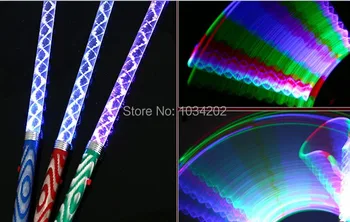 

led stick 7-colors changing Stick led flash light glow stick magic wand for Disco Party Wedding Xmas Gift Free Fast ship