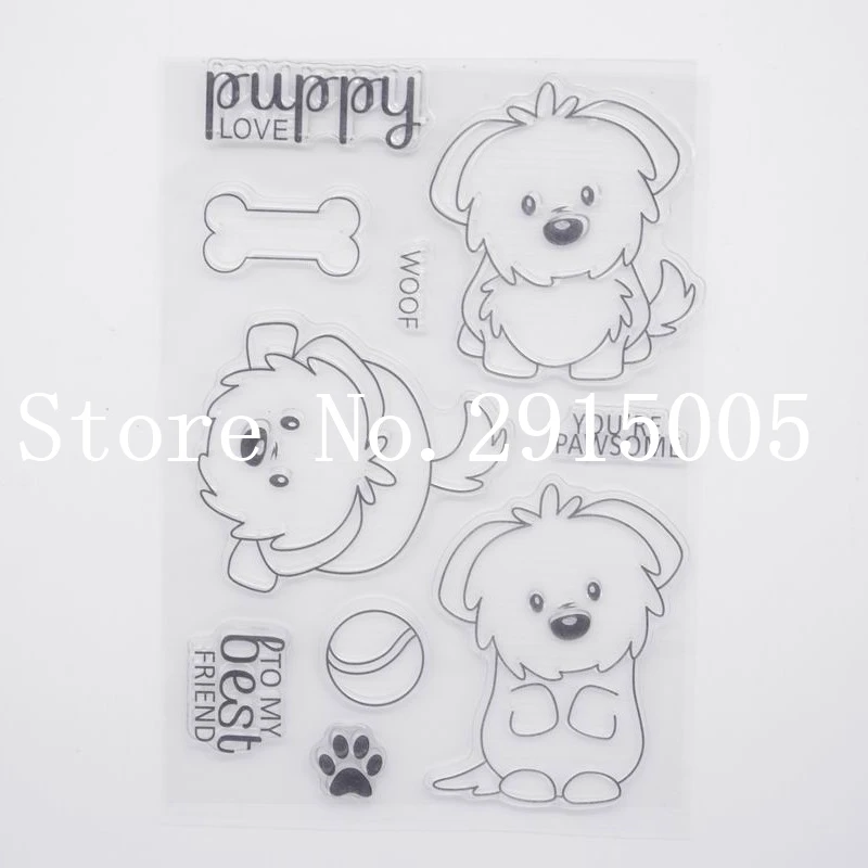 CS2159 трафарет для высечки рамы Puddy Cute Dog clear stamp|frame dies|for stampsstencil stamps |