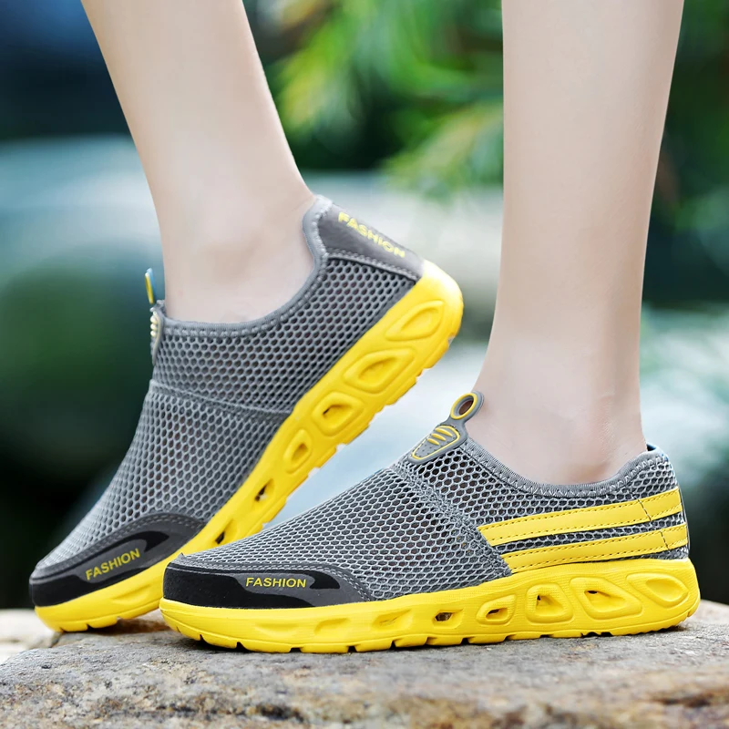 الرجال أكوا أحذية في الهواء الطلق الشاطئ المياه عدم الانزلاق خفيفة الوزن رياضية سريعة الجافة السباحة الأحذية للجنسين في الهواء الطلق المنبع...