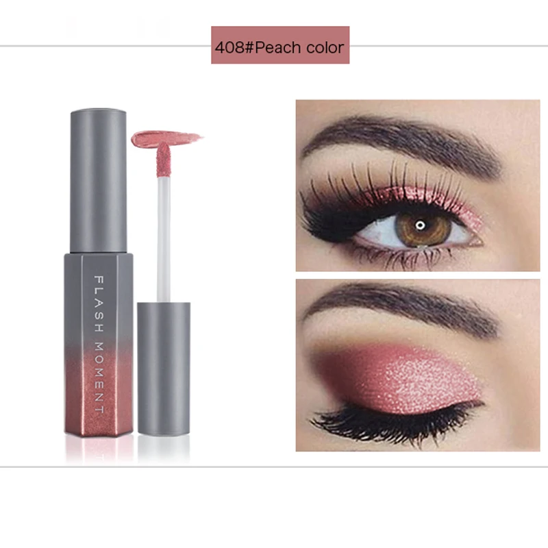 Flash Moment Gold Eyeshadow 8 Colors Liquid Shimmer EyeShadows Glitter Shadow Eyes Eyeshadows Pallete Makeup Smokey Eye |