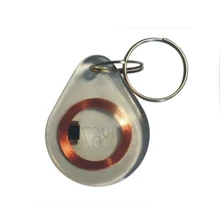 Водонепроницаемый 10 шт 125 кГц RFID бесконтактная идентификационная карта EM4100 брелоки, карта контроля доступа Rfid тег/кристалл