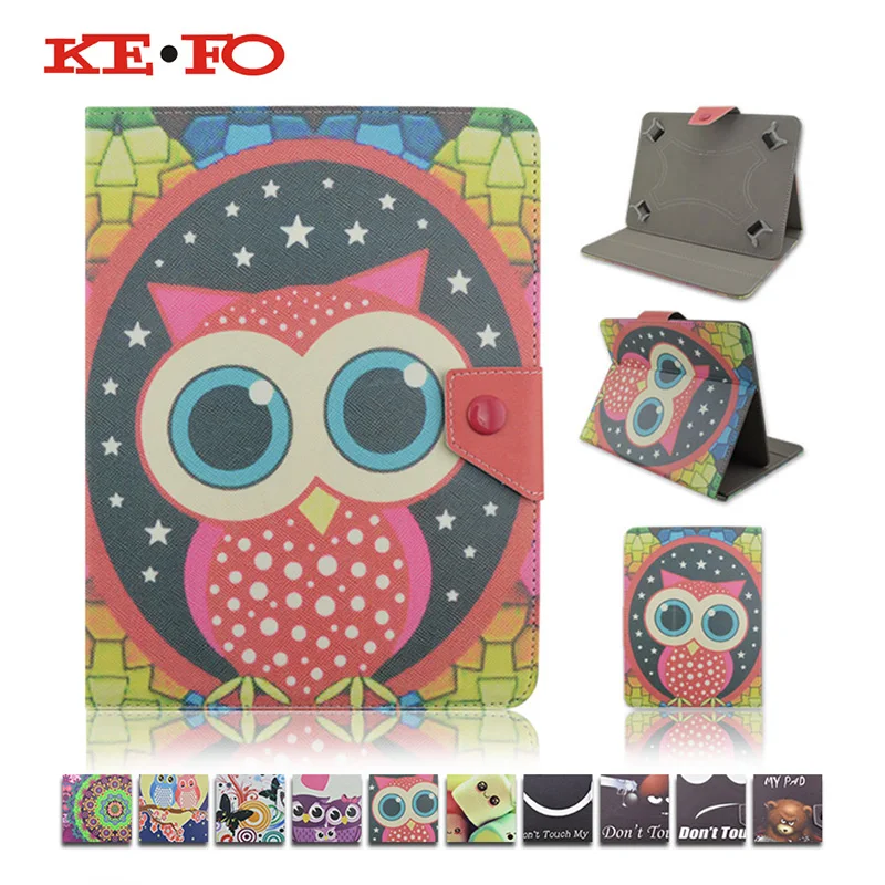 

For HP Slate 7 VoiceTab Ultra Case,KeFo Leather Cover For HP Slate 7 3G (G1V99PA)/Stream 7inch Universal Case 7" tablet Bags