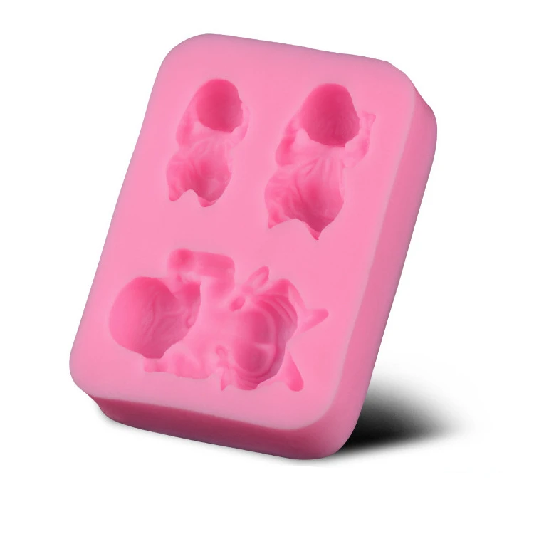 Baby Shape Chocolate Candy Jello 3D Silicone Mold Mould Cake Tools