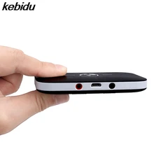 Kebidu HIFI 2 в 1 Bluetooth 4.1 аудио приемник передатчик Беспроводной A2DP Bluetooth адаптер аудио Портативный аудио плеер aux3.5mm