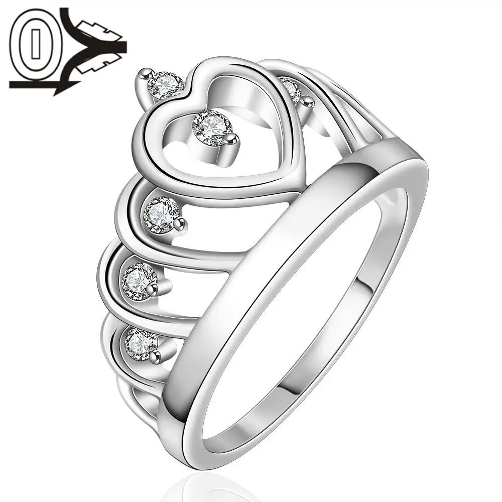 Christmas Gift Wholesale Silver Plated Ring Silver Fashion Jewelry