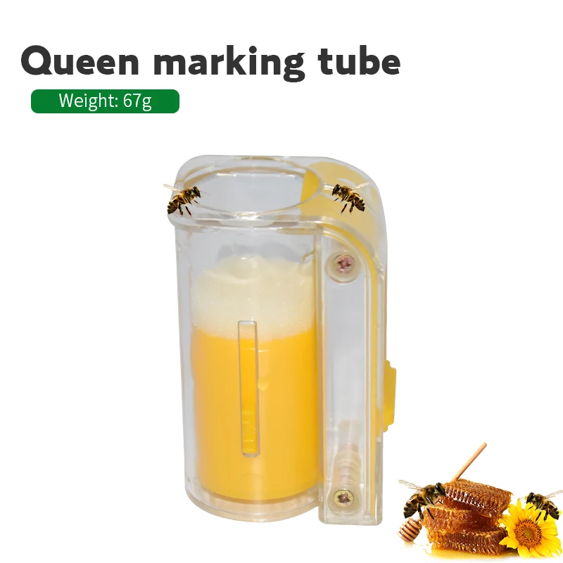 Bee Queen Marking Catcher One Handed Marker Bottle Plunger Plush Tool durable