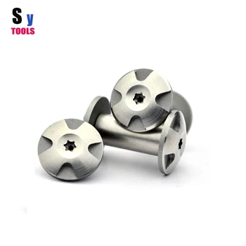 

Diy Knife material Making knife Handle screw Fcross Tactical knife locking screw sharp 12 size Straight folding knife sy tools