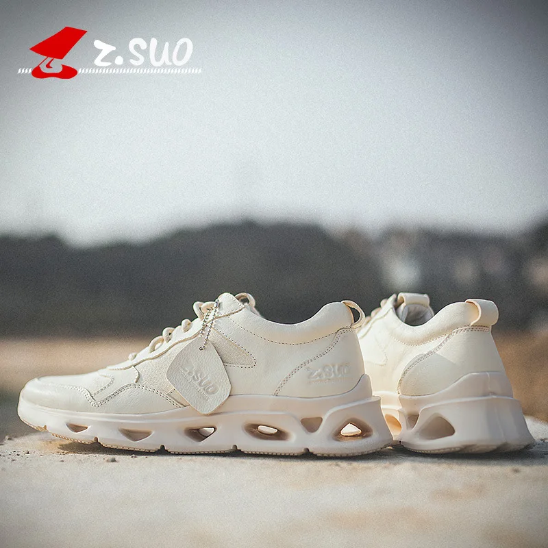 Men's shoes 2019 summer new Korean version of the wild leather sneakers soft bottom casual shoes students breathable men's shoes Men's shoes 2019 summer new Korean version of the wild leather sneakers soft bottom casual shoes students breathable men's shoes