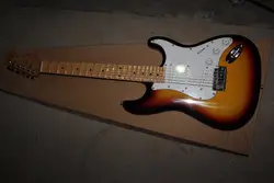 Новое поступление F Stratocaster Groove гриф с синхронизированы тремоло Sunburst Электрогитары! Бесплатная доставка 5-13