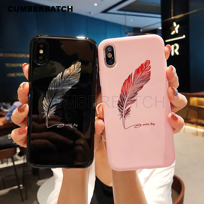 

Phone Case For iphone 6 7 8 6S Plus X Cute Cartoon Soft Silicone TPU Cases For iphone 8 7 6S 6 XS XR XS MAX Couple Cover Capa