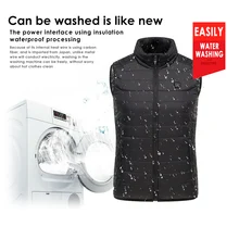 Теплая стеганая куртка жилет с подогревом умный Регулируемый usb зарядка теплый мужской нагревательный жилет для спорта на открытом воздухе Катание на лыжах