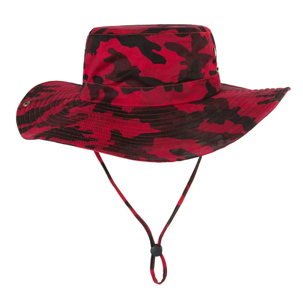 color 5 Открытый Boonie шляпа с широкими полями дышащий Охота Рыбалка Сафари шляпа от солнца пляжная шляпа с защитой от воздействия УФ-излучения для спорта на открытом воздухе Гольф Рыбалка - Цвет: color 5