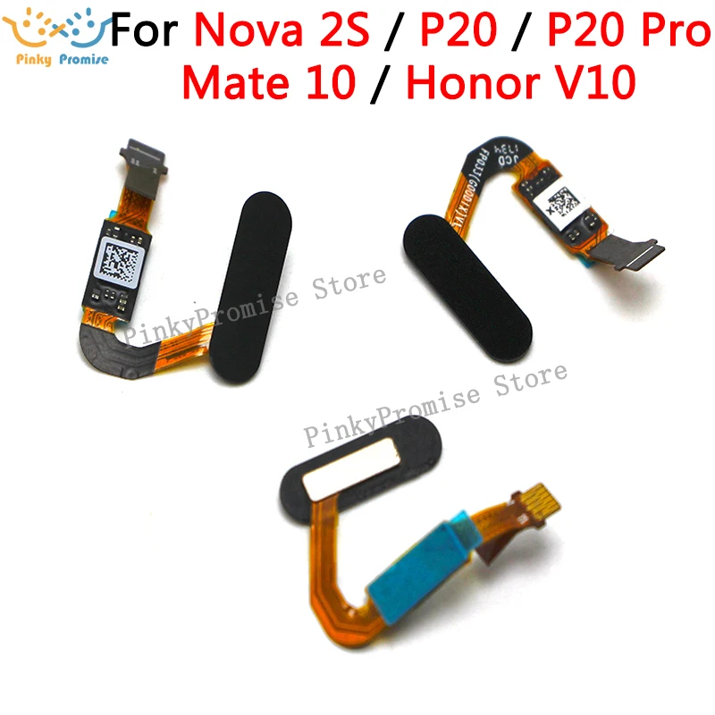 

For Huawei nova 2s/p20 /p20 pro /mate 10 /v10 Fingerprint Sensor Scanner Flex Cable Touch ID Sensor Home Button Return Key