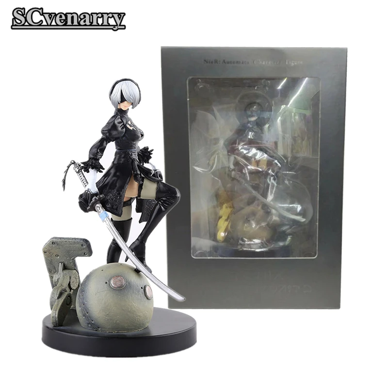 НИР автоматов 2B YoRHa № 2 Тип B PVC Моделя с хорошим спросом игрушки фигурку 15 см