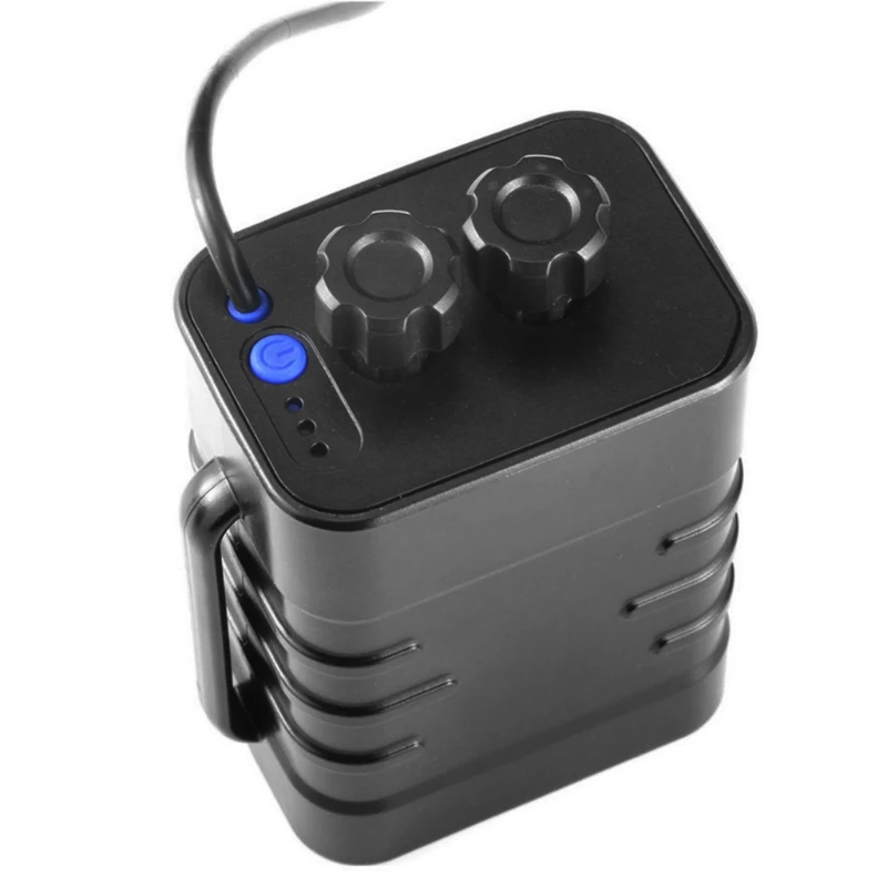 

Holder 5V 12V For Bicycle LED Light 6x 18650 USB Power Battery Storage Case Box