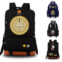 Диппер Пайнс Гравити Фолз школьная сумка рюкзак студент школьный рюкзак ноутбук для отдыха ежедневно backpac