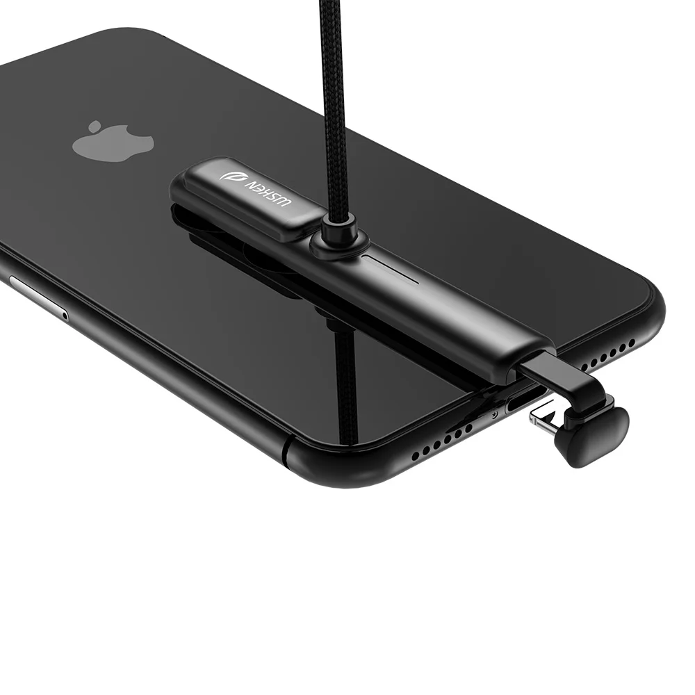 WSKEN телефон игра зарядный провод для iPhone XS Max X 8 7 6 5 5S usb ...