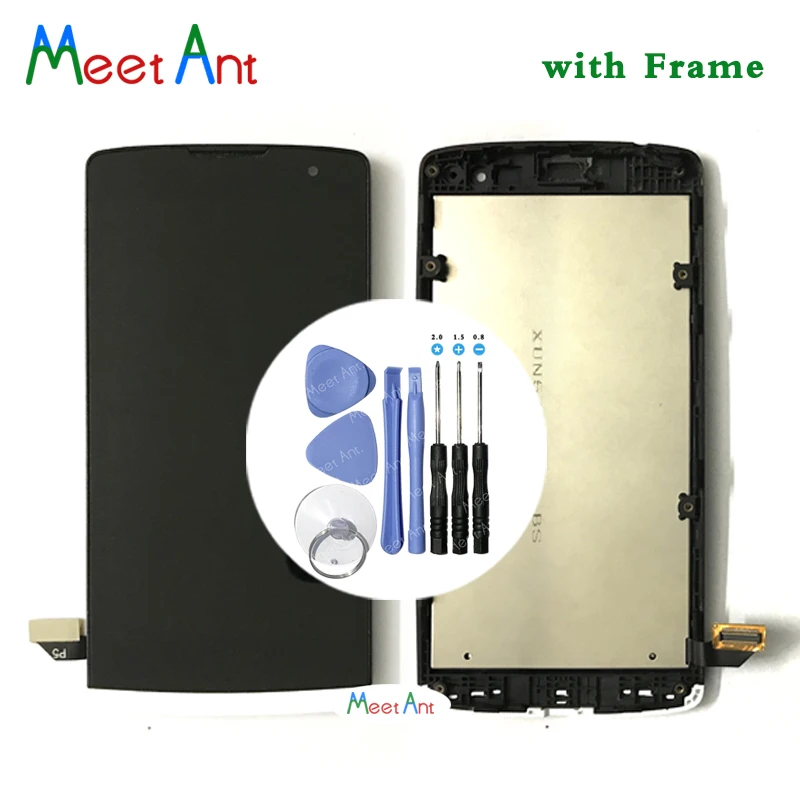 

High Quality 4.5'' For LG LG Leon H340N H320 H340 H324 C50 MS345 Y50 LCD Display Screen With Touch Screen Digitizer Assembly