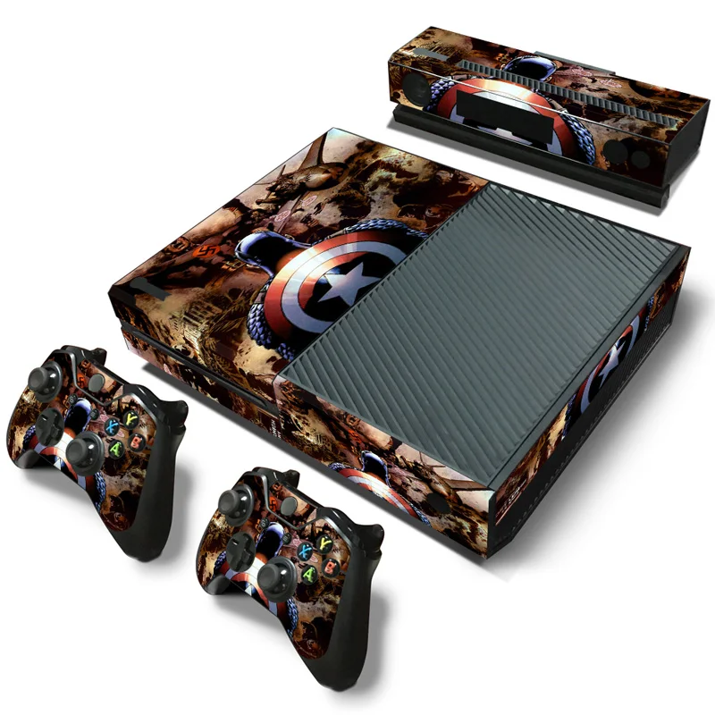 

Colorful skin stickers for XBOX One vinyl skin cover controllers and console stickers