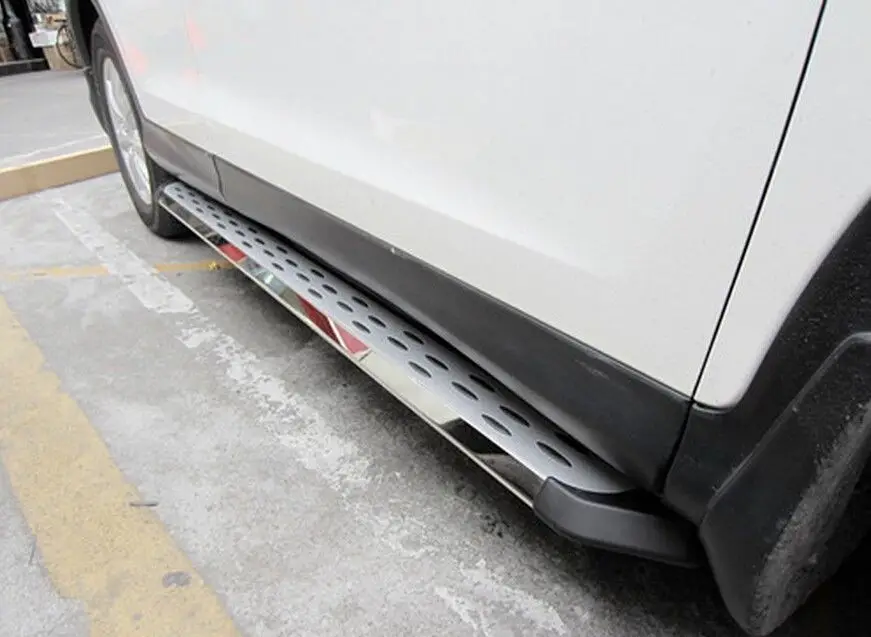 Алюминиевая новая пара беговых плат для Honda CRV подходит 2012 2013 2014 2015 2016 боковая