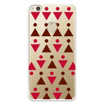 

Stand case costume drawing Triangulos Red WP005 for Huawei P8 Lite 2017