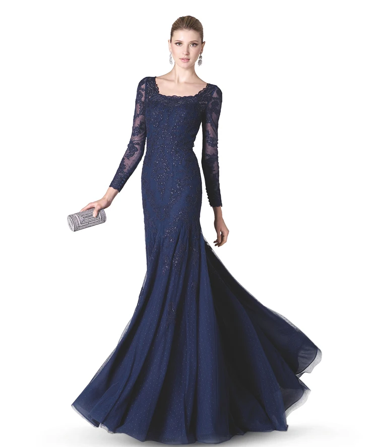 dark blue night dress