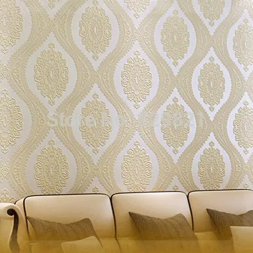 flower wallpaper 3d modern luxury damask floral wall paper textured