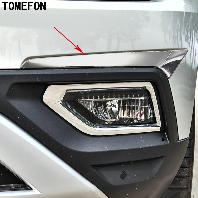Передняя противотуманная фара ABS для Volkswagen VW Atlas Teramont 2017 2018 хромированная лампа