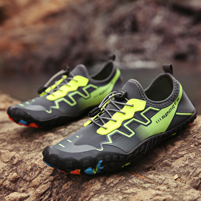 أكوا أحذية الصيف أحذية ماء امرأة رياضية الرجال صنادل شاطئ تنفس المنبع أحذية بيرفوت الغوص السباحة أكوا الجوارب