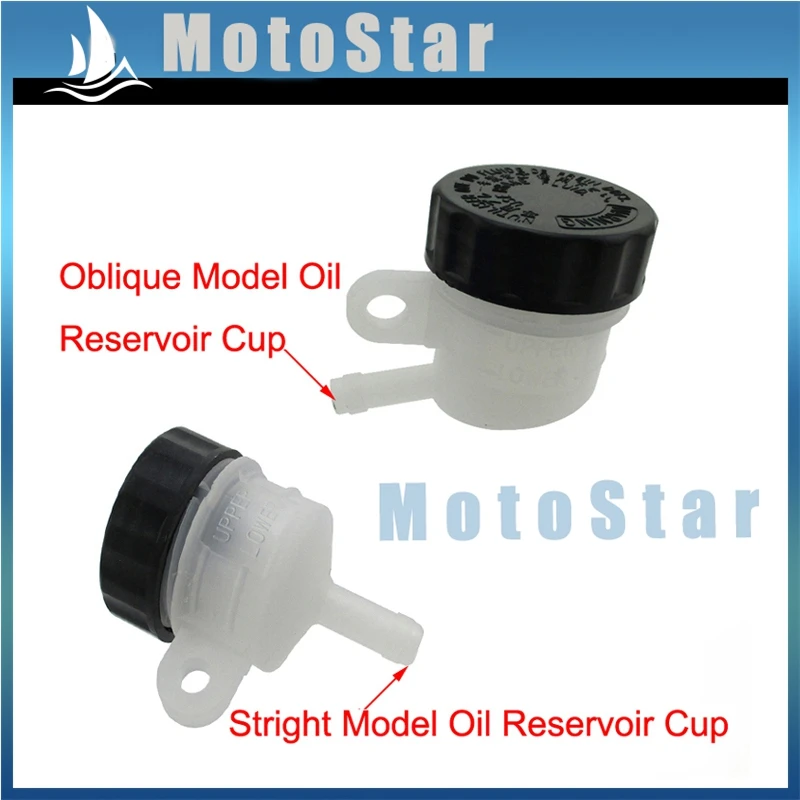 Brake Master Cylinder Oil Fluid Reservoir Cup For ATV Quad Pit Dirt