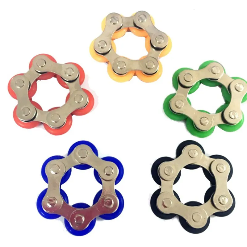 Новый брелок для ключей Fidget Toy-отлично подходит для аутизма ADD, СДВГ, стресс и антистрессовые цепи декомпрессии настольная игра