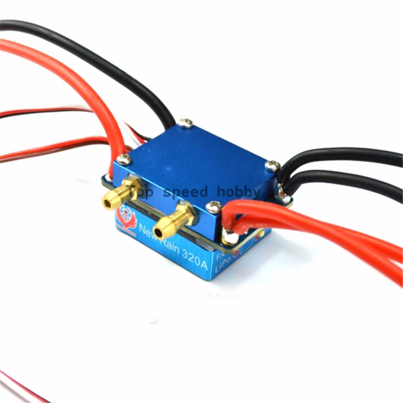 

Waterproof 7.2-16V 320A Water cooling Brushed ESC Speed Controller Dual Mode Regulator band brake 5V 3A for Fishing boat