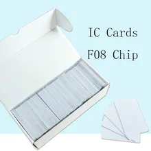 200 шт./лот микросхемой чипом микропроцессорные карты 13,56 МГц RFID ISO14443A S50 смарт-карты