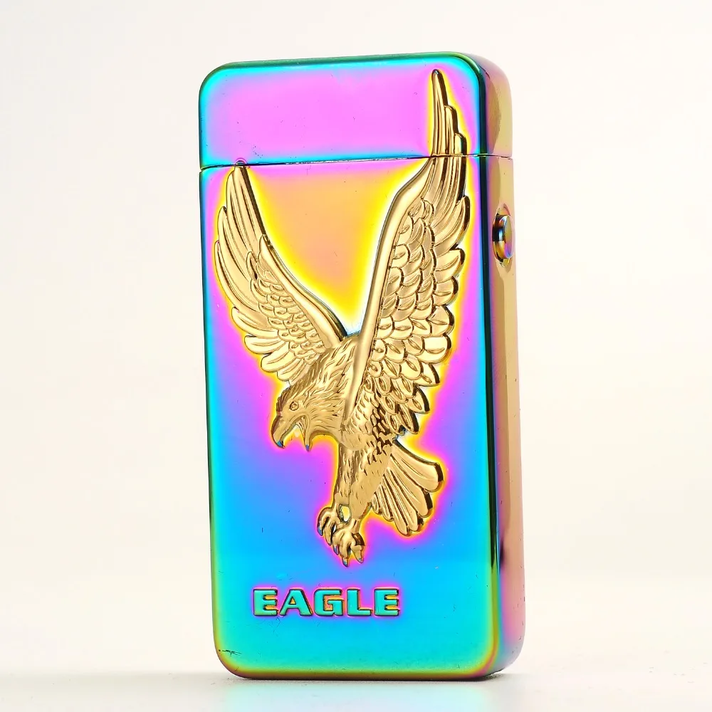 

The pull type Usb charging electric double arc plasma smoke cigarette lighter, suitable for smoker's smoke